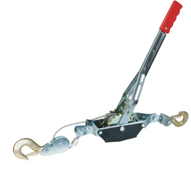 Treuil manuel 2T câble en acier Ø 5 mm x 2,2 m