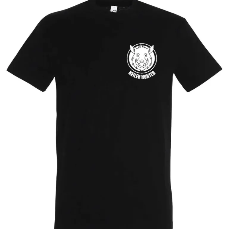 T-Shirt Keiler Hunter noir 100% coton manches courtes logo 3