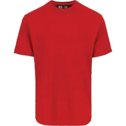 T-shirt manches courtes Herock® homme en coton rouge - Col rond 190g/m²