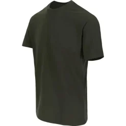 T-shirt manches courtes Herock® Homme - Col rond - Kaki - 100% coton 190 g/m²