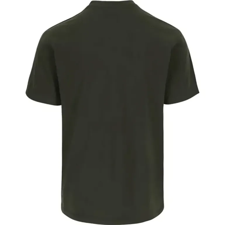 T-shirt manches courtes Herock® Homme - Col rond - Kaki - 100% coton 190 g/m²