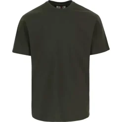 T-shirt manches courtes Herock® Homme - Col rond - Kaki - 100% coton 190 g/m²