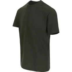 T-shirt manches courtes Herock® Homme - Col rond - Kaki - 100% coton 190 g/m²