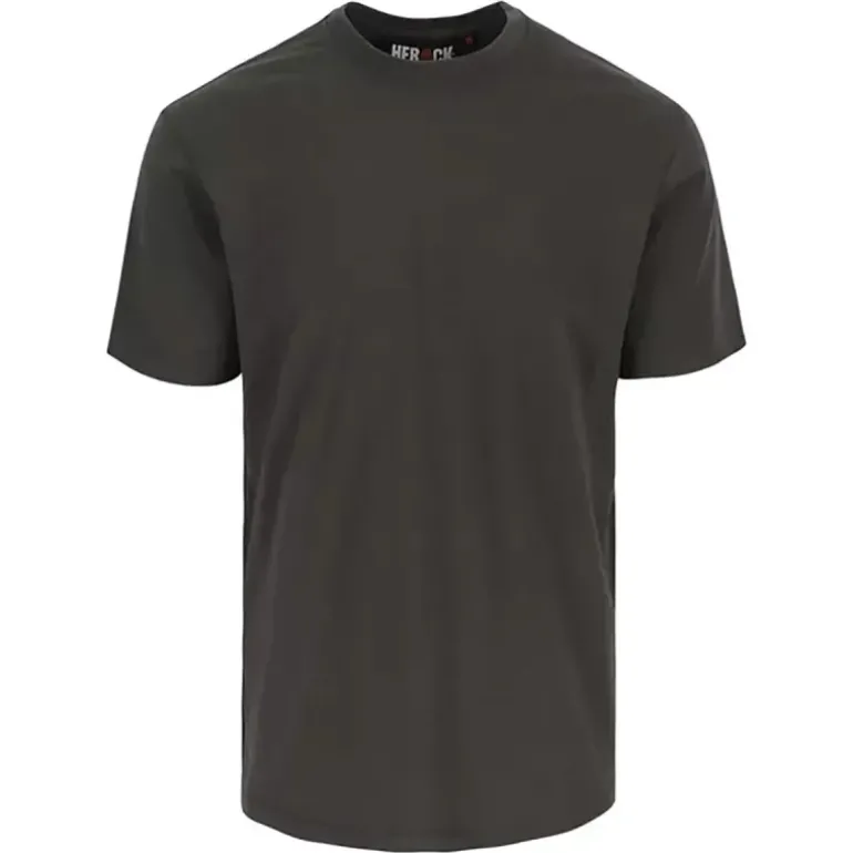 T-shirt manches courtes Herock® Homme - Col rond - Gris - 60% coton 40% polyester
