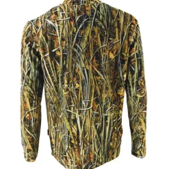 T-shirt manches longues Ghost Camo roseaux Wet polyester alvéolé