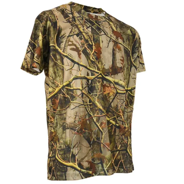 T-shirt Percussion® Ghost Camo Forest manches courtes