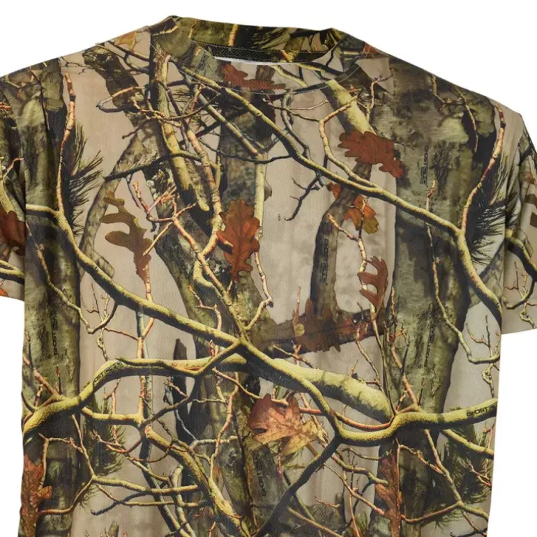 T-shirt Percussion® Ghost Camo Forest manches courtes