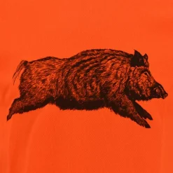 T-Shirt sanglier orange