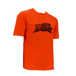 T-Shirt sanglier orange