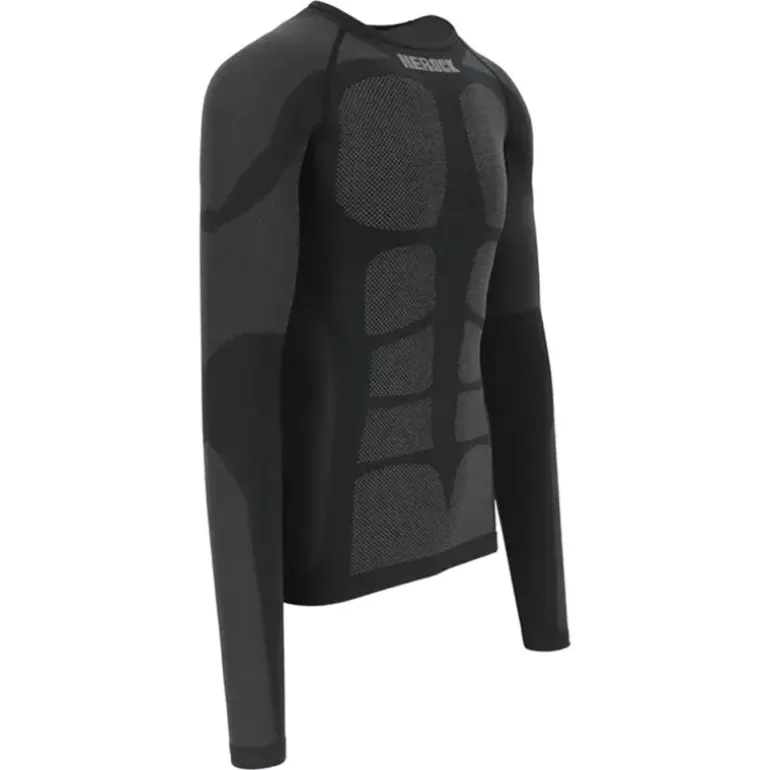 T-shirt thermique homme manches longues Nikos Herock® - Gris