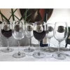 Verres à vin 360 ml décor étain relief de gibiers 6 pièces