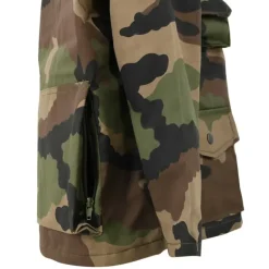 Veste chasse fermeture glissière coton polyester camo 6 à 16 ans