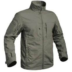 Veste courte Fighter 8 poches zip Ripstop Kaki M à 3XL