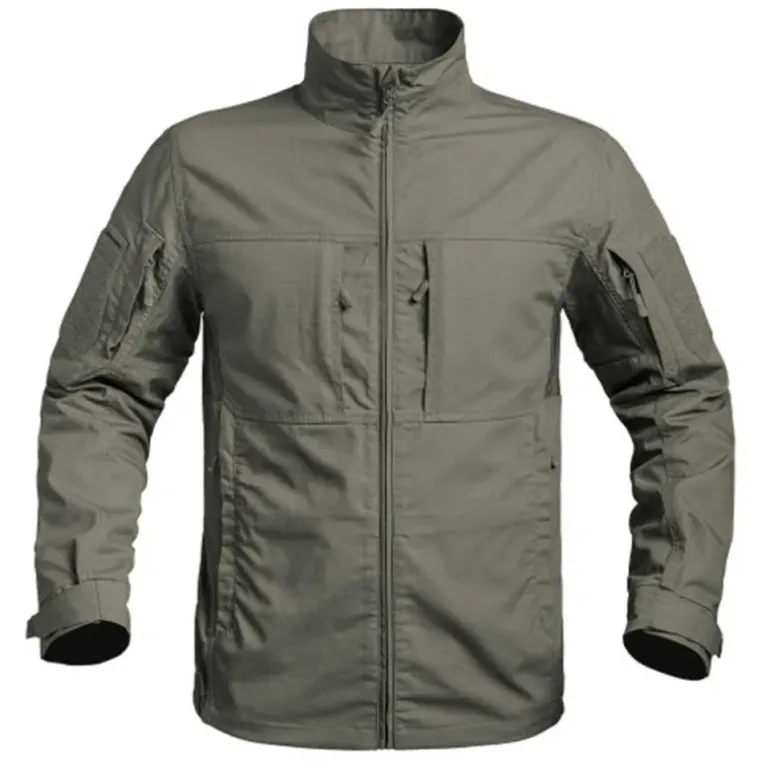 Veste courte Fighter 8 poches zip Ripstop Kaki M à 3XL
