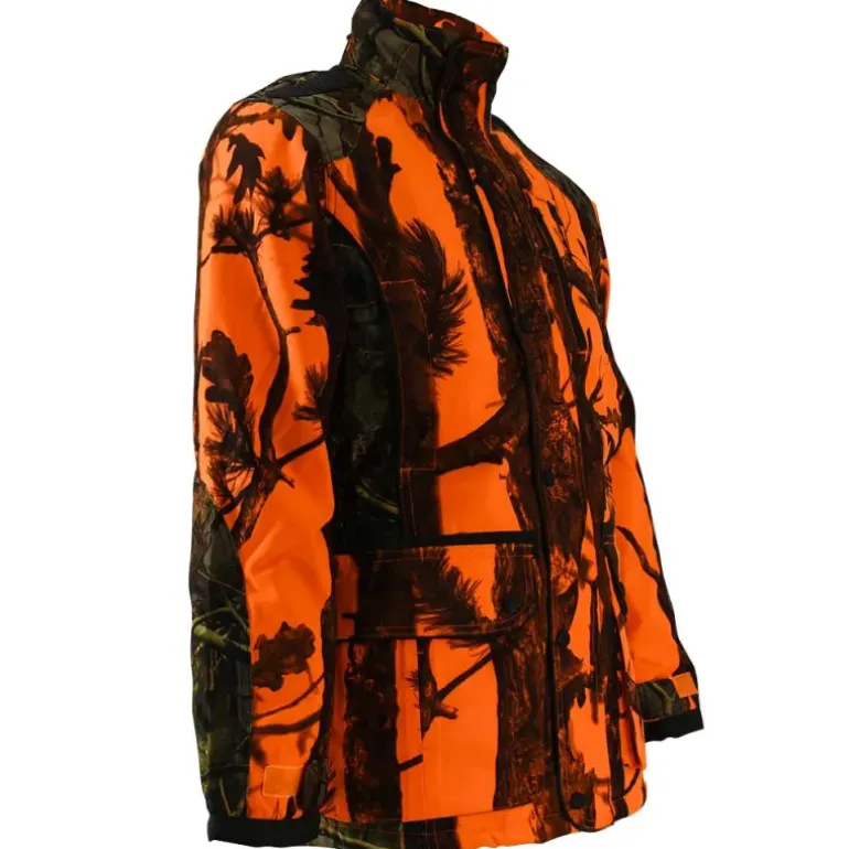Veste de chasse Brocard Ghostcamo polyester blaze & black M à 5XL