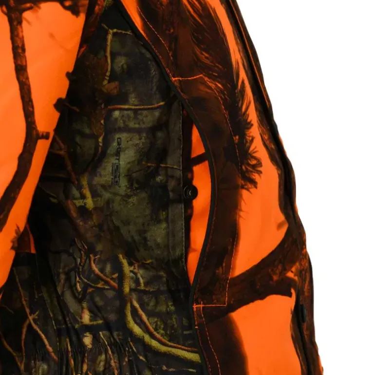 Veste de chasse Brocard Ghostcamo polyester blaze & black M à 5XL