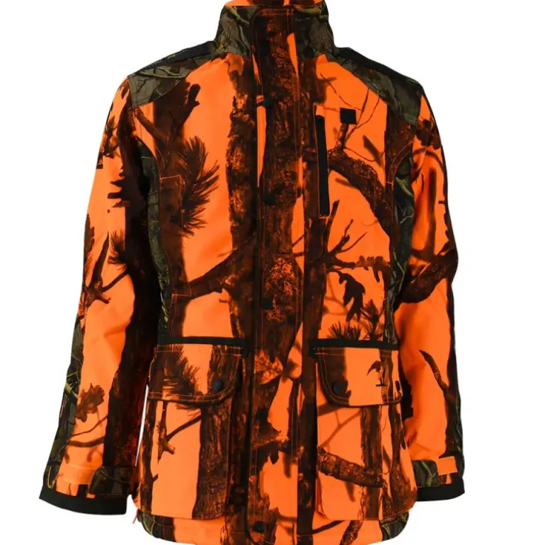 Veste de chasse Brocard Ghostcamo polyester blaze & black M à 5XL