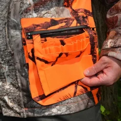 Veste de poste à capuche Warm Hunt 4 chaude camo orange M à 3XL