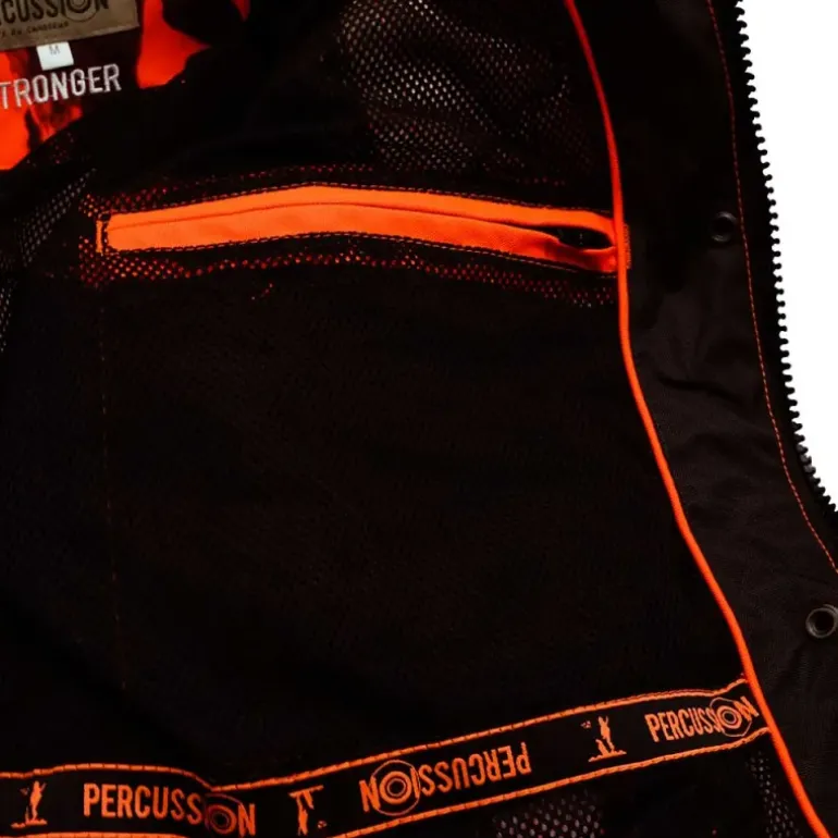 Veste femme Stronger 6 poches polyester Oxford orange XS à 2XL