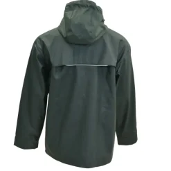 Veste imperméable EN 13688 polyuréthane PVC kaki foncé M à 3XL