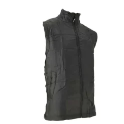 Veste matelassée sans manches fermeture zip col montant S à 3XL