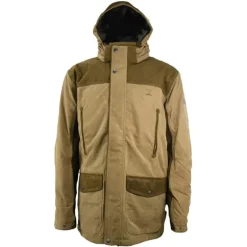 Veste Rambouillet imperméable polyester bicolore marron XL à 3XL