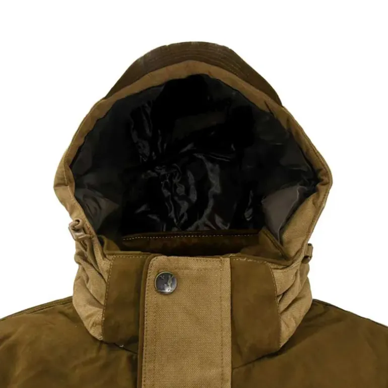 Veste Rambouillet imperméable polyester bicolore marron XL à 3XL