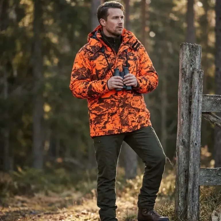 Veste Ridge isolante polyester camo orange S à 5XL