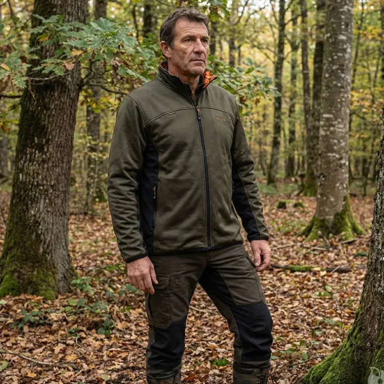 Veste Ridge isolante polyester camo orange S à 5XL