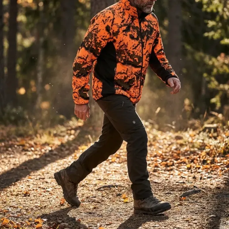 Veste Ridge isolante polyester camo orange S à 5XL