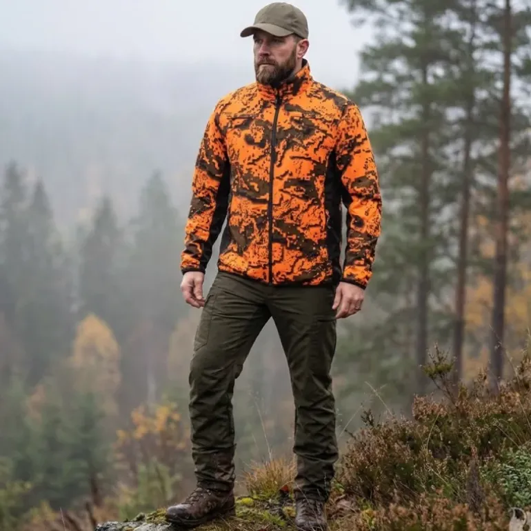 Veste Ridge isolante polyester camo orange S à 5XL
