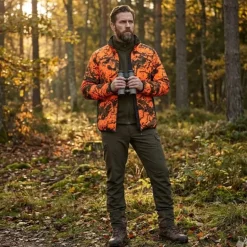 Veste Ridge isolante polyester camo orange S à 5XL