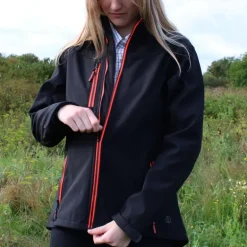 Veste softshell femme Alba 4 poches polyester noir XXS à 2XL