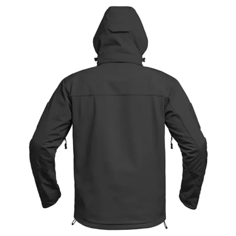 Veste Softshell Fighter A10® Homme Noire - Imperméable & Respirante