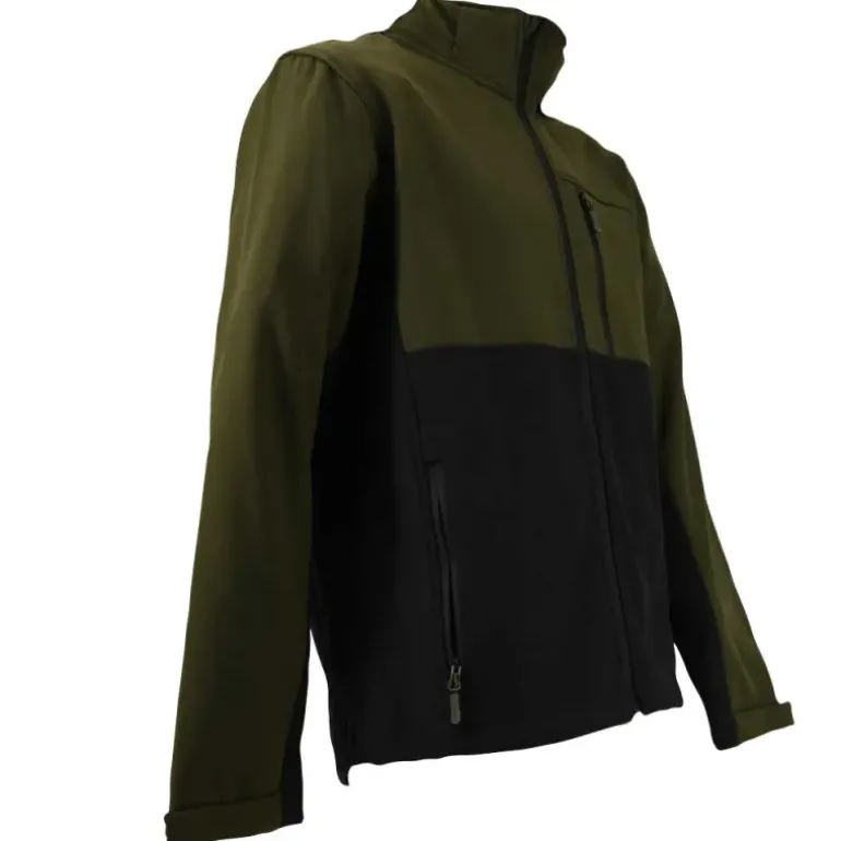 Veste Softshell Tralnor 3 couches déperlante capuche amovible
