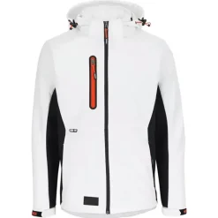 Veste Softshell Trystan Herock® Homme - Noir & Blanc