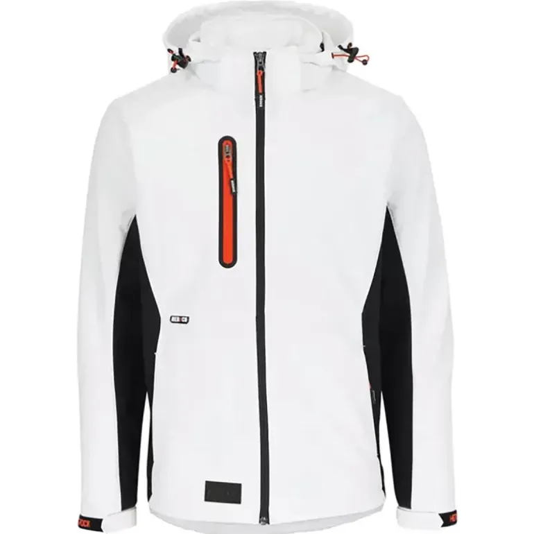 Veste Softshell Trystan Herock® Homme - Noir & Blanc