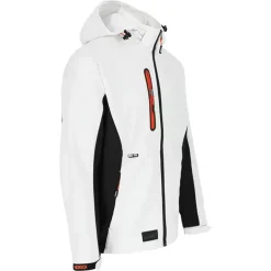 Veste Softshell Trystan Herock® Homme - Noir & Blanc