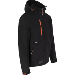 Veste Softshell Trystan Noire pour Homme - Herock®