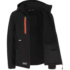 Veste Softshell Trystan Noire pour Homme - Herock®