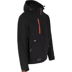 Veste Softshell Trystan Noire pour Homme - Herock®