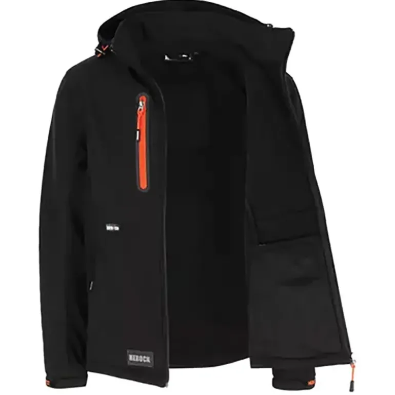 Veste Softshell Trystan Noire pour Homme - Herock®