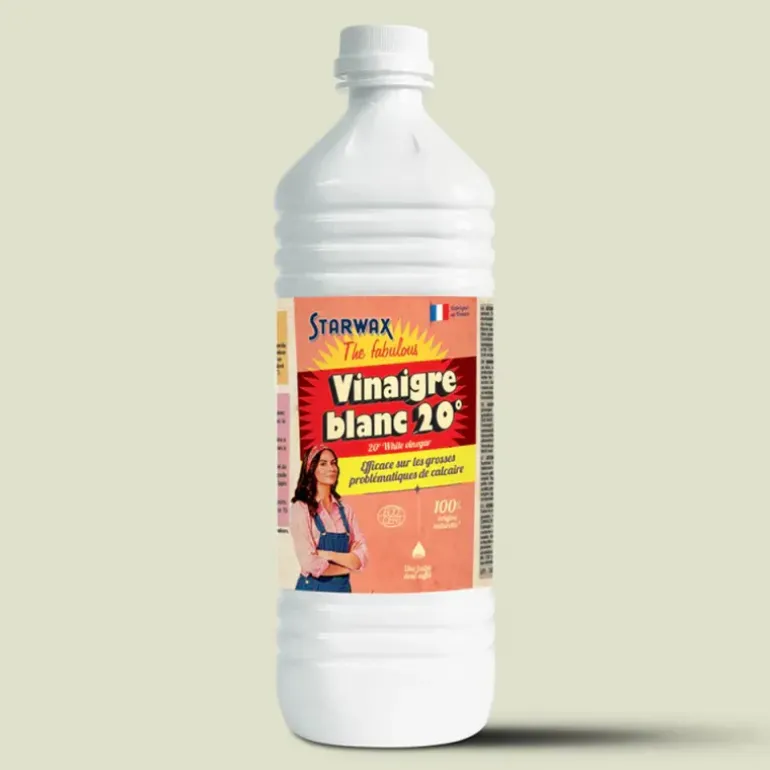 Vinaigre blanc 20° Starwax The Fabulous – Détartrant puissant