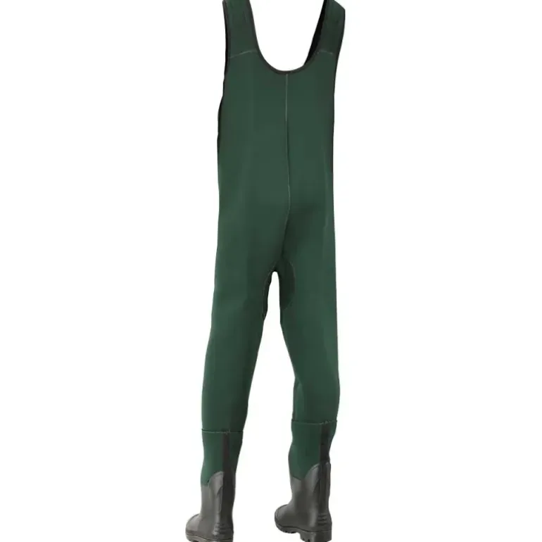 Waders antidérapants néoprène 4mm caoutchouc vert 40/41 à 46/47